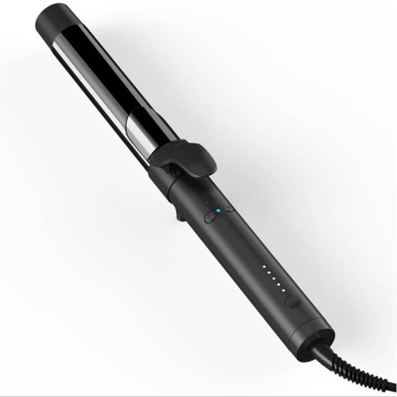 NWT TYMO Rota Black Rotating Automatic Iconic Hair Curling Iron Wand Style 1.25” - Picture 1 of 5